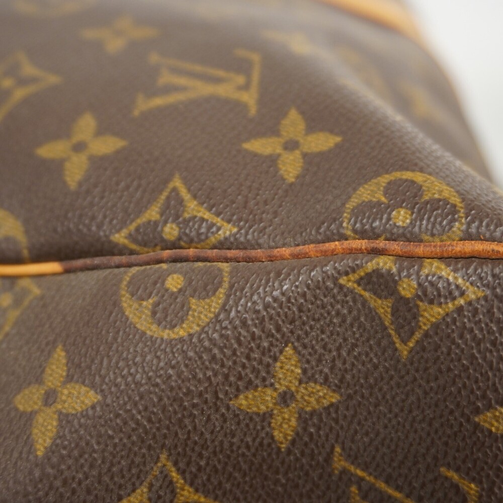 LOUIS VUITTON Brown Monogram Keepall 55 Boston Bag - Picture 11 of 16